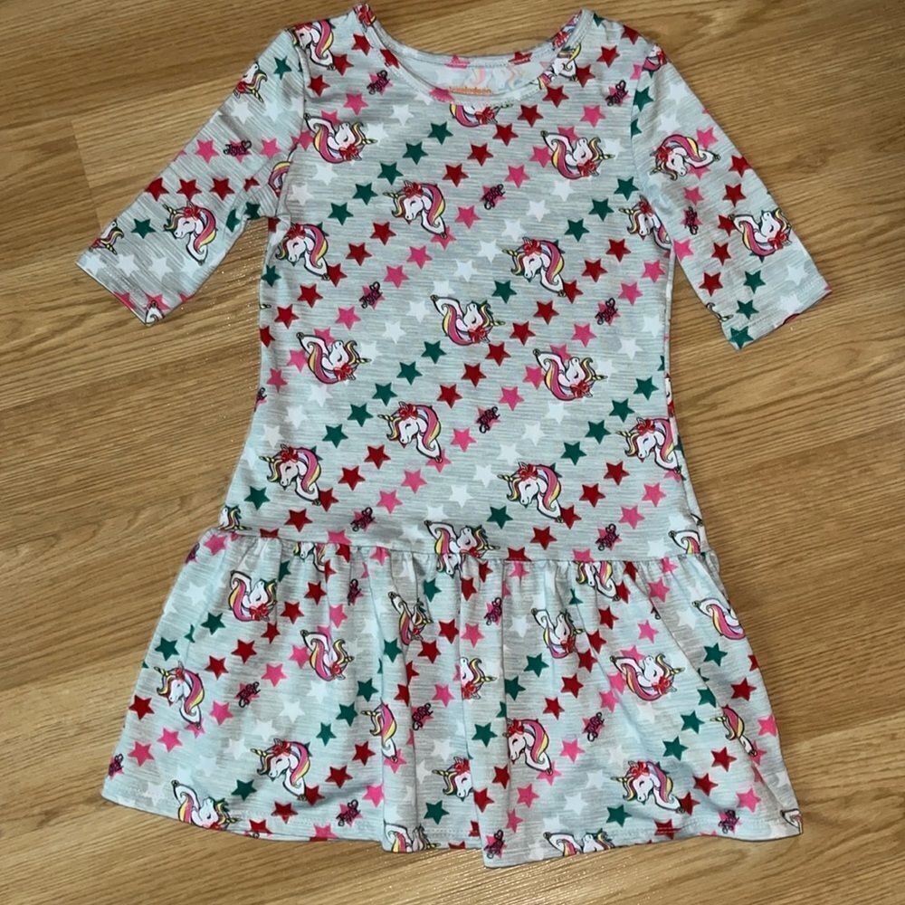 Nickelodeon Unicorn Star Print Dress